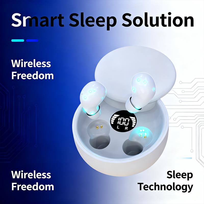 AQA Mini Invisible Bluetooth Earbuds – Compact, Comfortable, True Wireless Sound