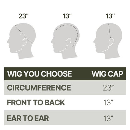 AQA 26" Ready-to-Wear Curly Half Wig – Natural Shaggy Waves